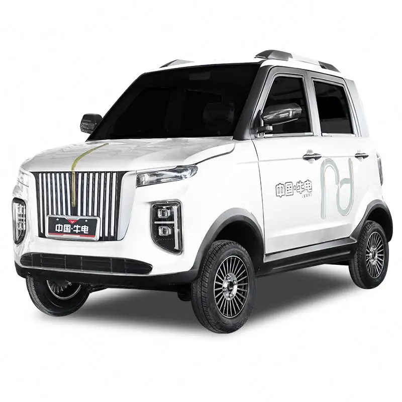 
New Matte Black Apricot Silver Mini Electric 4 Wheel Car For Adults 