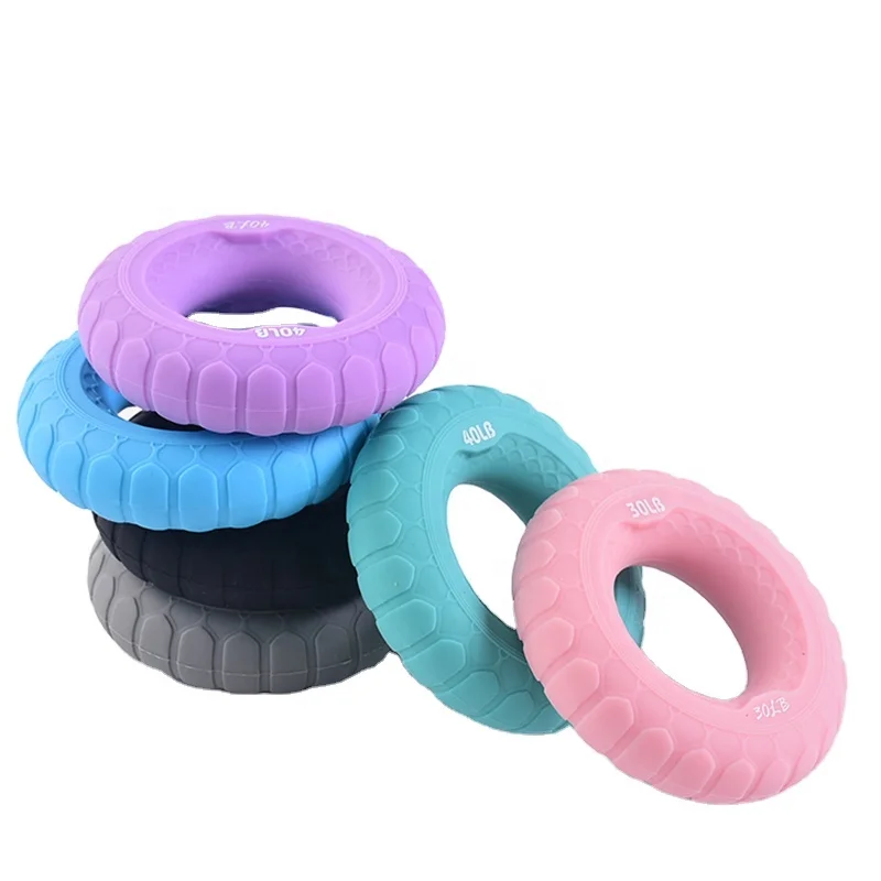 Gym Exercise Fitness the power of gripping training device Silicone Hand Grip Set Exerciser