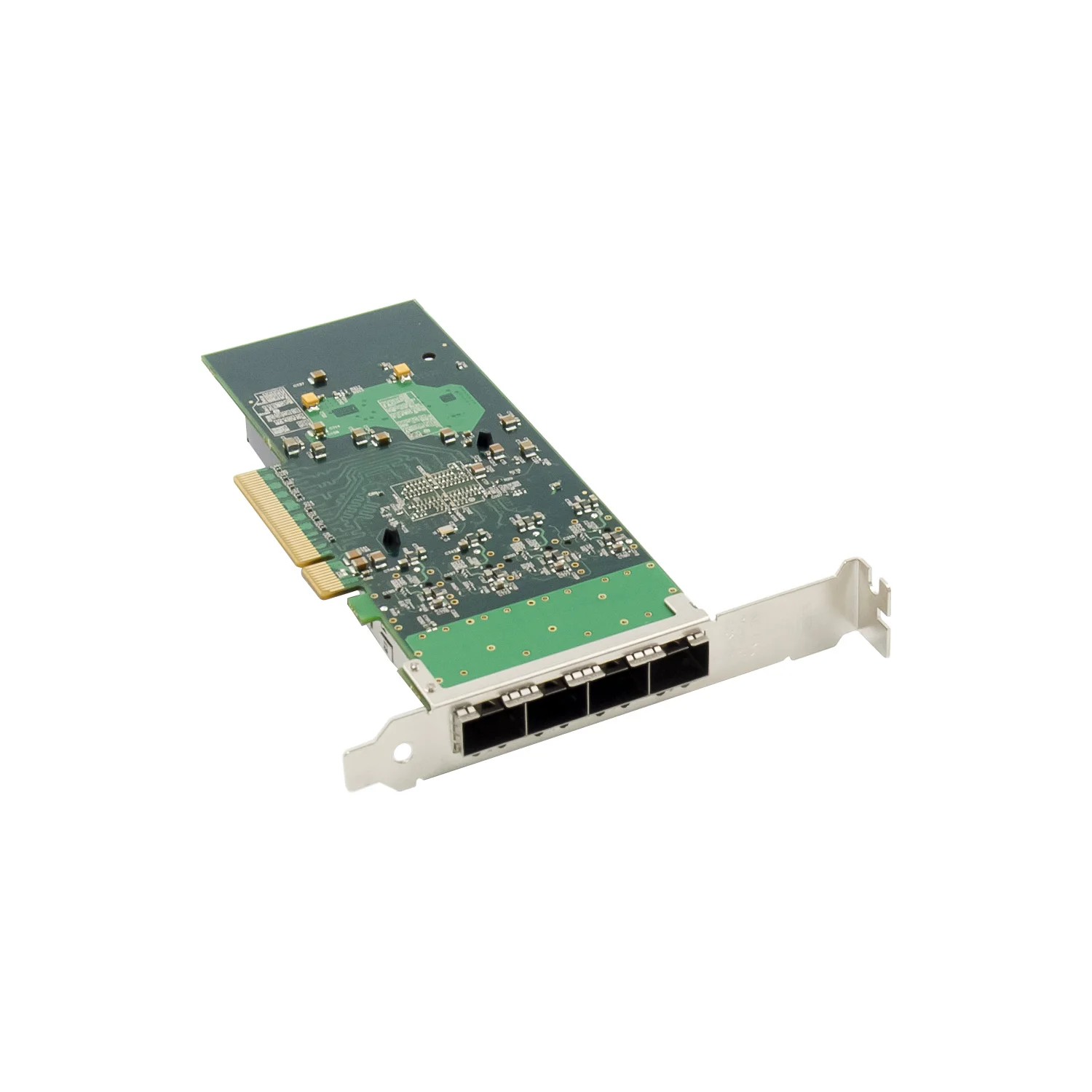 PCI Express 3.0 x8 4-Port 10Gb  Quad-Port  Fiber Optical NIC Network Card CHIPSET:INTEL X710