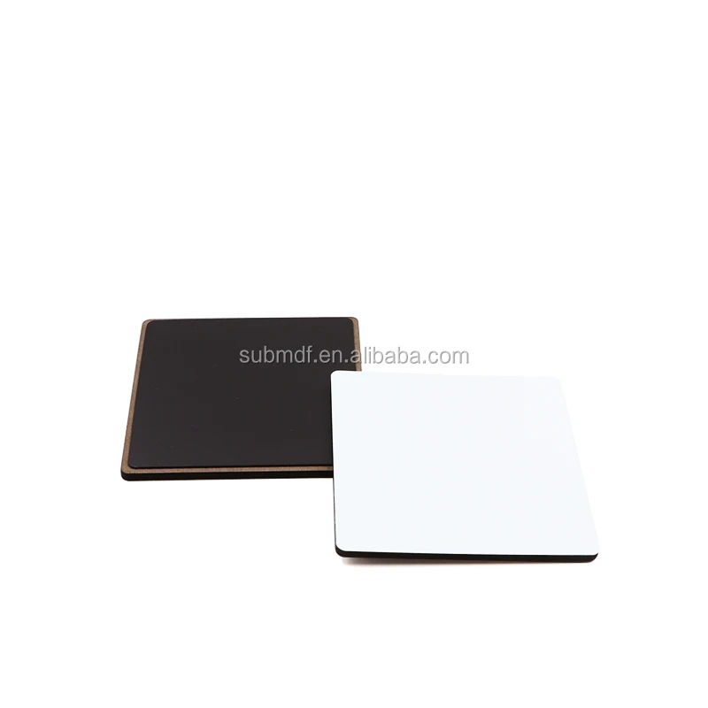 High Quality Sublimation Blank Magnetic Blank Wooden MDF Fridge Magnets For Printing