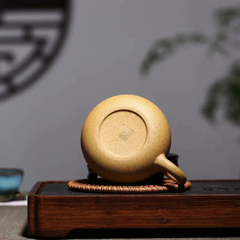 Винтажный стиль 200 мл Kongfu чайный горшок ручной работы Yixing Terracota глиняные чайники