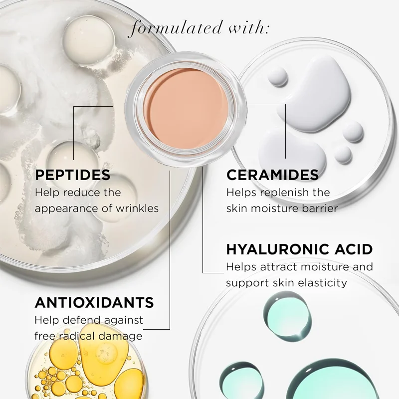 High Quality Cruelty Free Cosmetic Face Concealer Cream Palette Waterproof Long Lasting Private Label Makeup Concealer