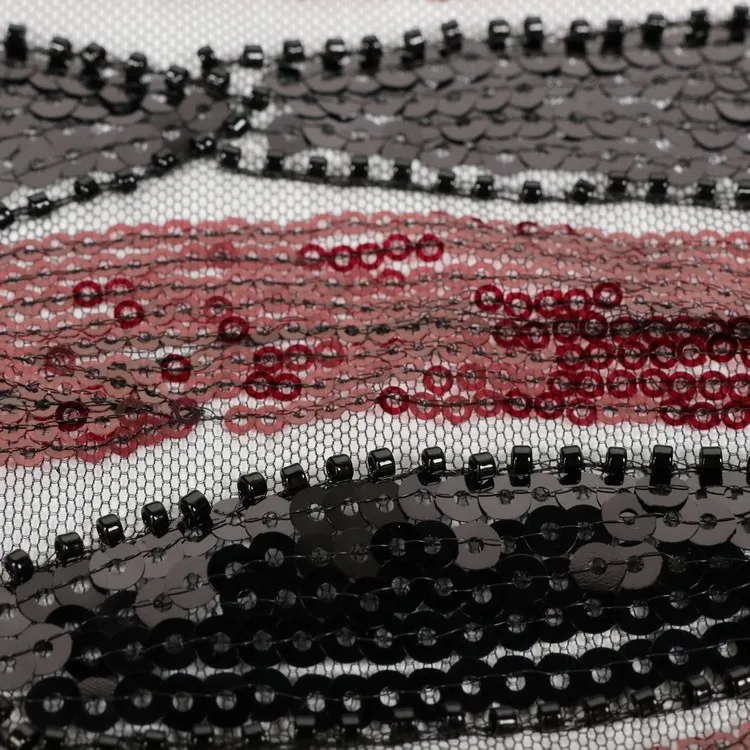 Wedding Luxury Lace Sequin Heavy Beaded White Net Embroidered Couture Dress Lixury Crystal Fabrics