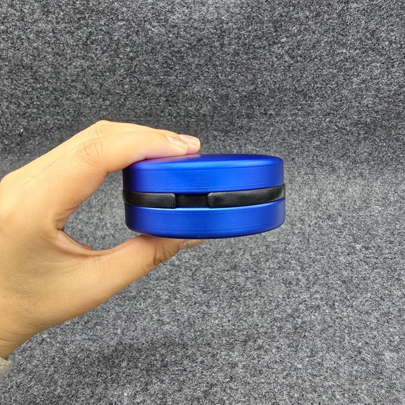 Factory wholesale SPECARE headphone iem metal round travel aluminum carrying case