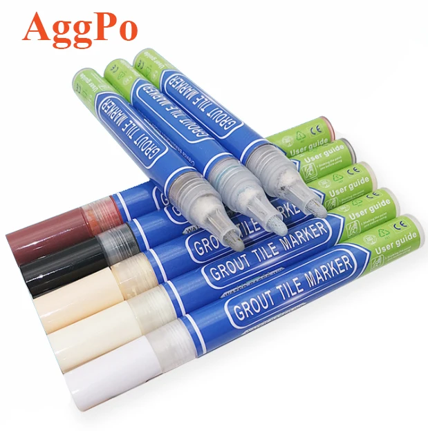 Tile Grout Pen Restorer 2mm Tip Ideal to Restore the Look of Lines Renew and Repair Marker for Wall Floor