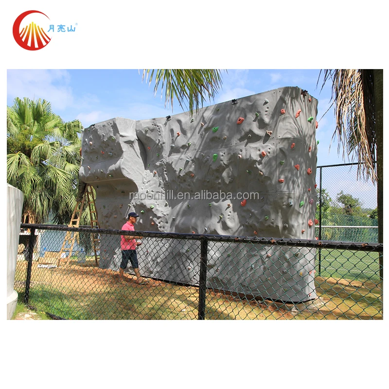 2024 training center sports outdoor backyard climbing wall for kids outdoor