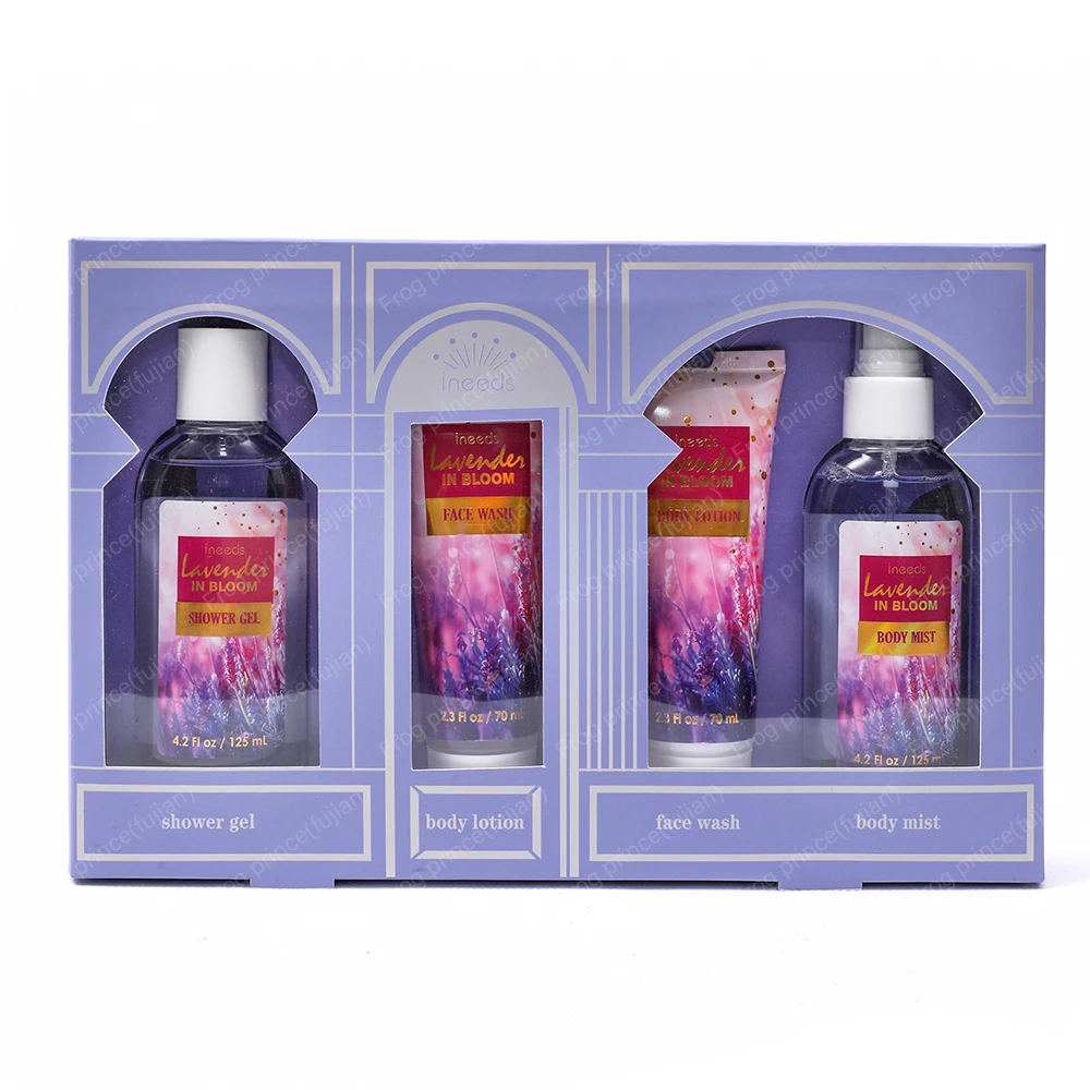 OEM/ODM Lavender Scented Personal Care Spa for Women Bath Spa Gift Set