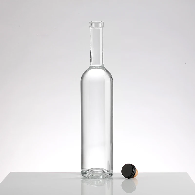 1000ml Handcraft Borosilicate Glass Violin Shaped Customized Decorative Liquor Or Wine Glass Bottle For Vodka Gin Whiskey