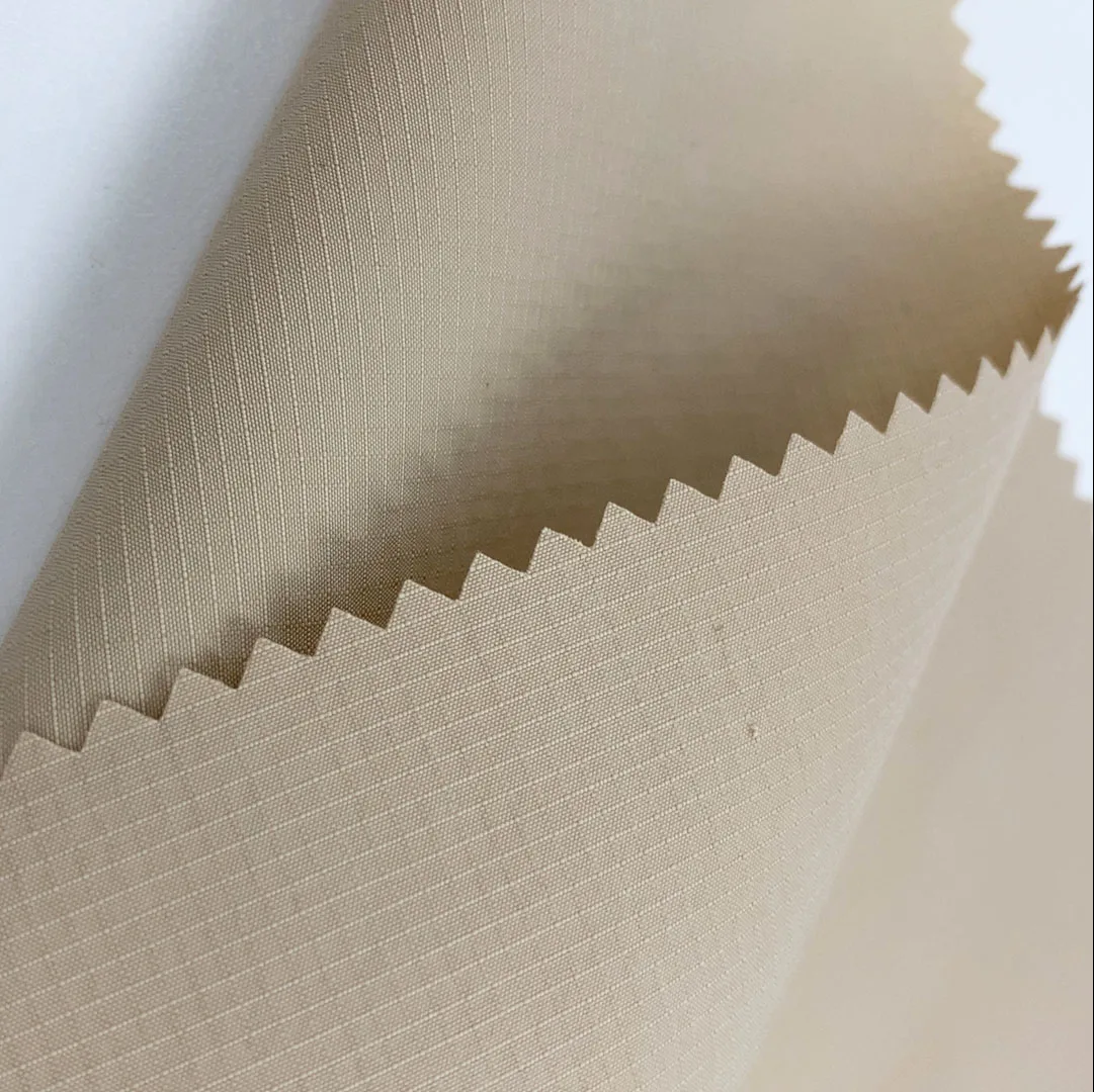 Outdoor Fabric 100d Polyester Cotton Checked Poly Cotton Fabric 68% Polyester 32% Cotton Tc Ripstop Fabric for Uniform Garment