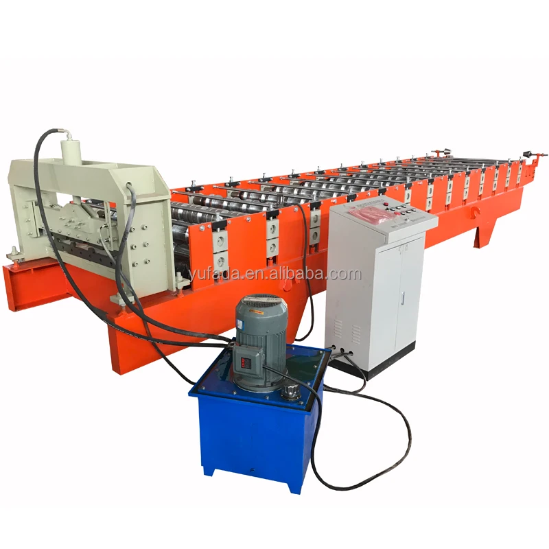 Color steel Ag/PBR roof panel automatic cold press bending equipment