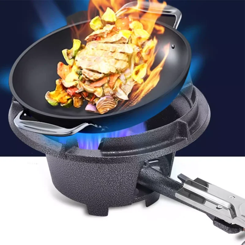 LYROE Commercial #6 single burner stove energy-saving electronic ignition gas stove