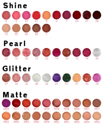 Matte liquid lipstick glitter lip gloss waterproof makeup moisturizing lip oil LED light lipgloss tubes with mirror