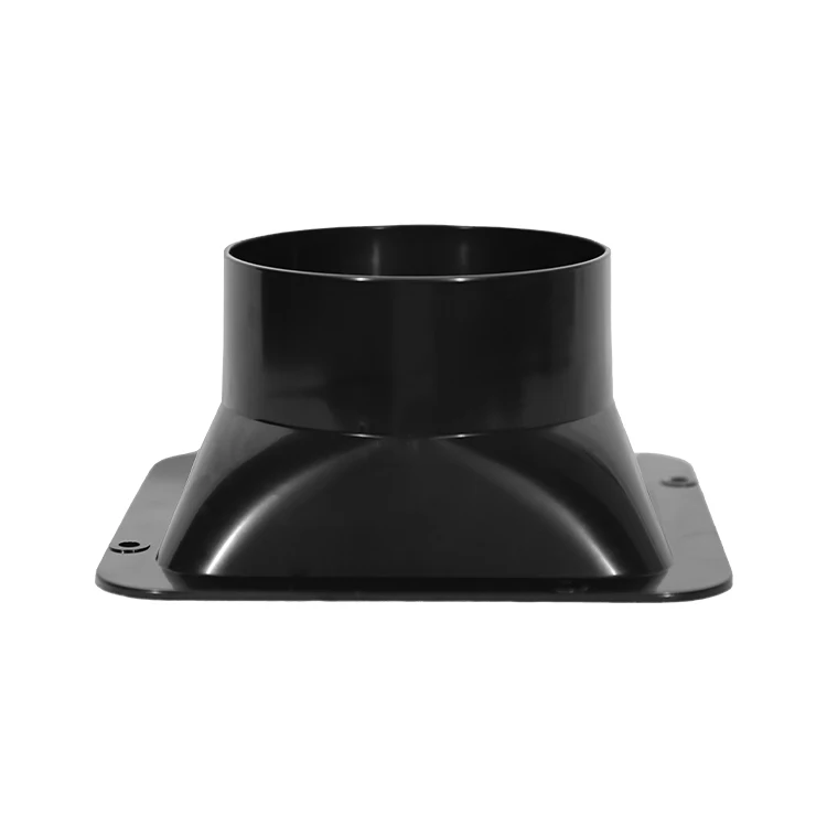 ABS plastic prevents oil fume from flowing back one-way air flow check valve flange