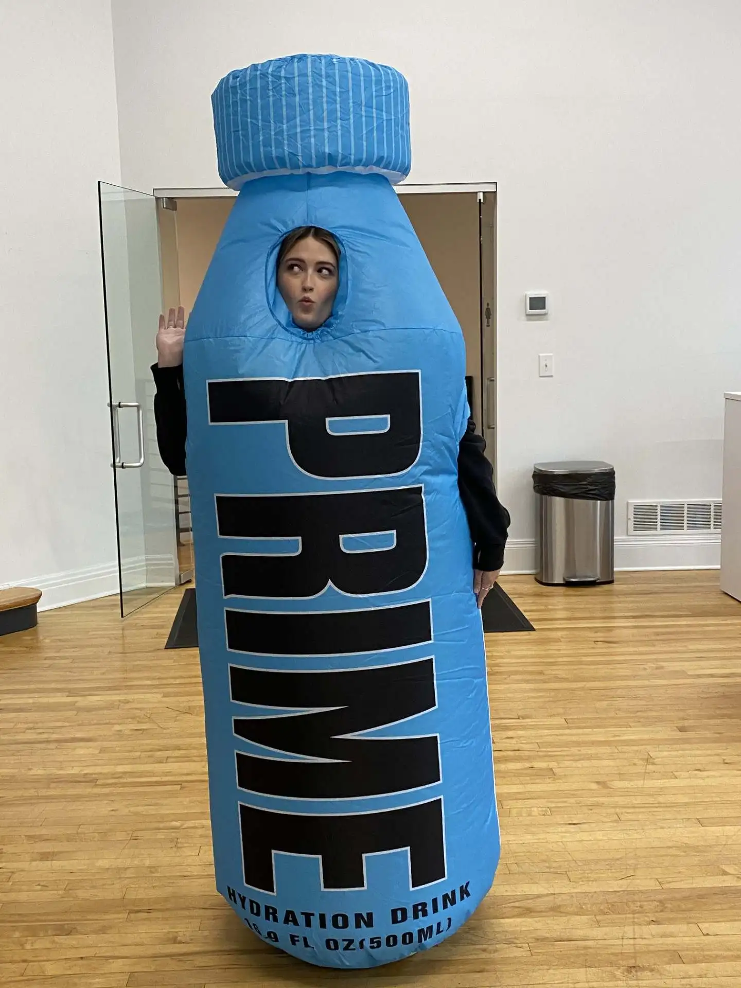 Custom cartoon inflatable walking costume with built-in fan Holiday party advertising Promotion inflatable mascot costume