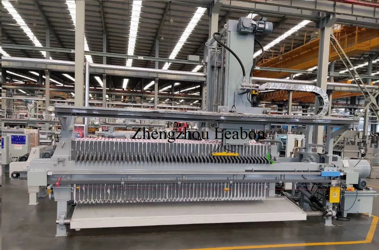 Wastewater Treatment Manual Stainless Steel Plate and Frame Clay Filter Press for Ceramics