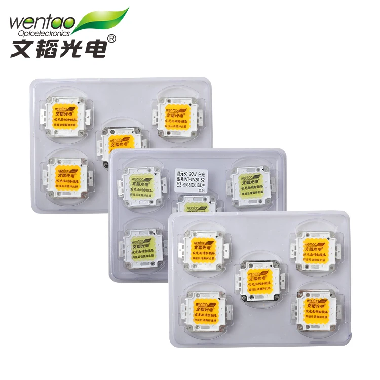 Bridgelux Low Light Decay Rate 50W 100W Portable Integrated Panel High Power Led Lamp Beads
