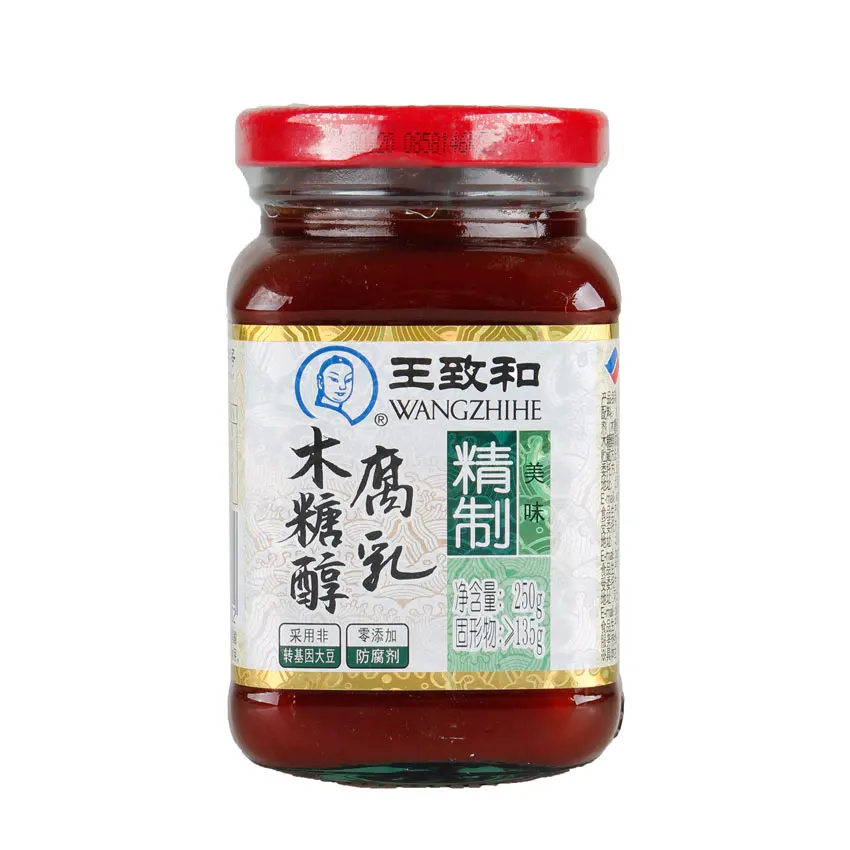 
High technology delicious fermented bean curd with xylitol from China 