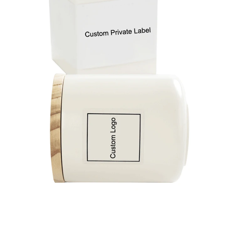 Hot Sell High Quality Show Pieces Home Decoration Glass Ceramic Jar Scented Candle