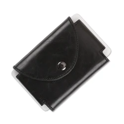 new arrival rfid men business credit card holder with money clip