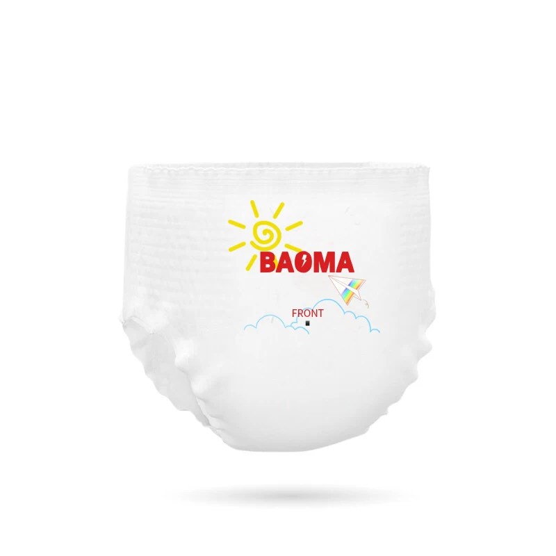 BAOMA Brand Bangladesh SAP Core Baby Diapers/ Nappies Pants Manufactures in China