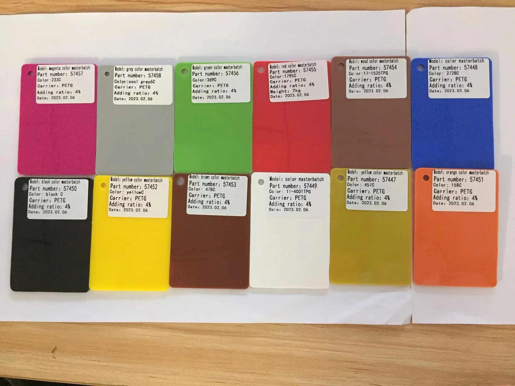 petg  raw material granules for 3d filament  petg color masterbatch