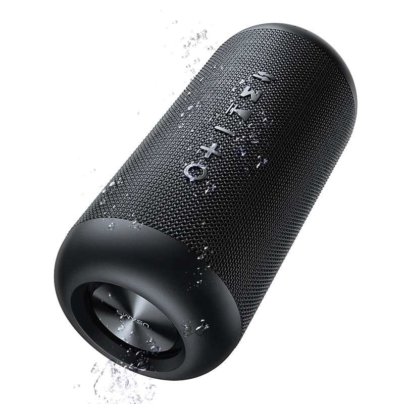 USAMS IPX6 Waterproof Built-in Battery Surround Sound BT 5.0 Portable Outdoor Wireless Speaker