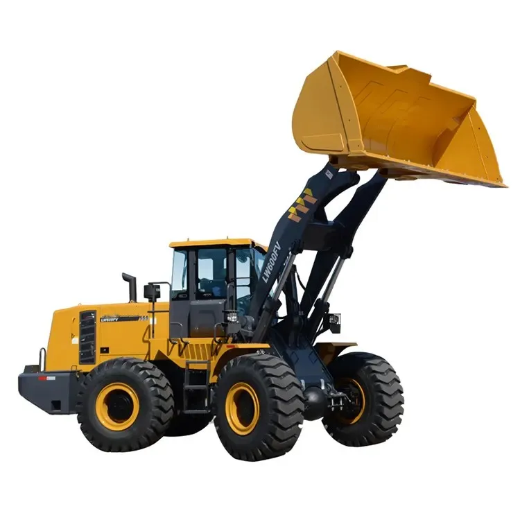 Earth moving Machine 6 Tons Wheel Loader 3.5m3 Bucket original Factory 6 ton Front End Loader Lw600fv Mini Loader for Sale