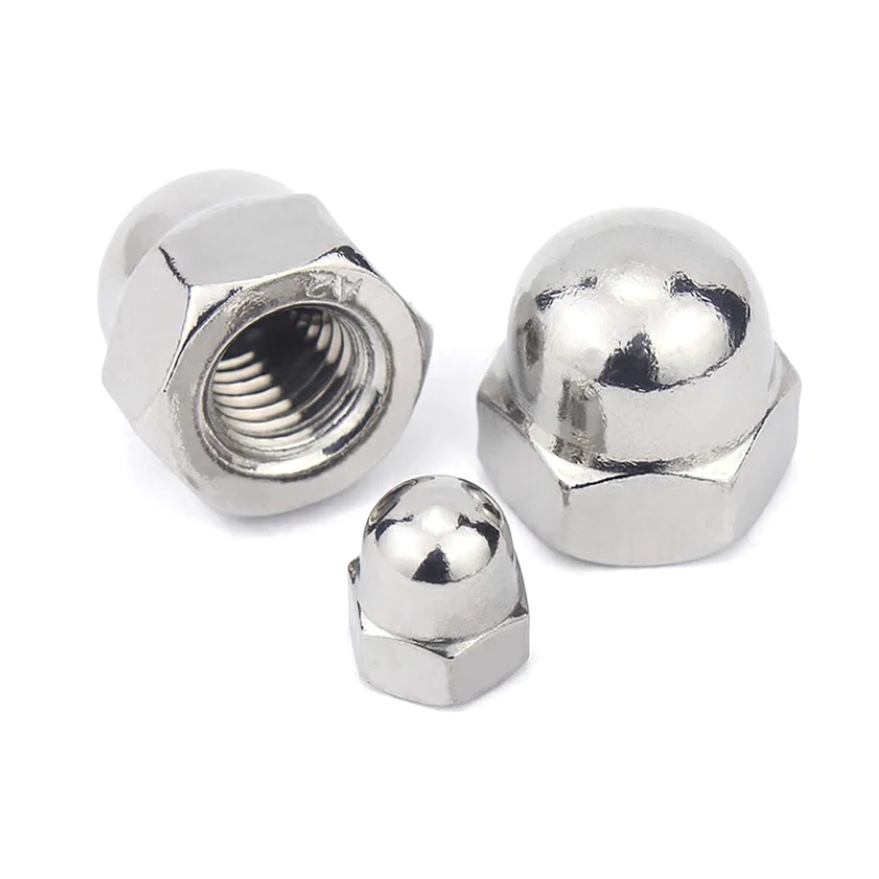 304 stainless steel cap nut 316 cap nut Decorative nut M3M4M5M6M8M10M12M14M20