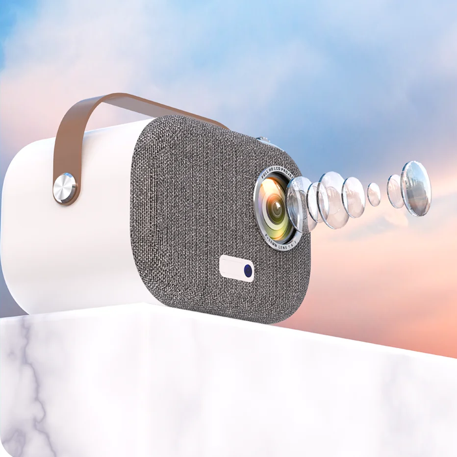 Mini LCD 1920 * 1080P projector 150ANSI portable video movie player Android wireless mobile smart proyector projectors