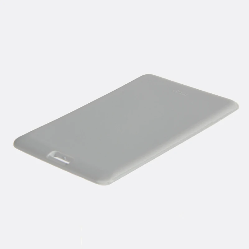 Holywish Plastic Hard Custom Solid Colored Designer Card Holder Plastic ID Card Holder