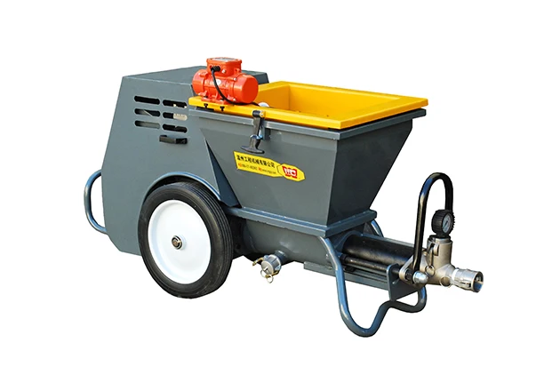 spray plastering machine for building ceiling with gypsum cement mortar lime putty