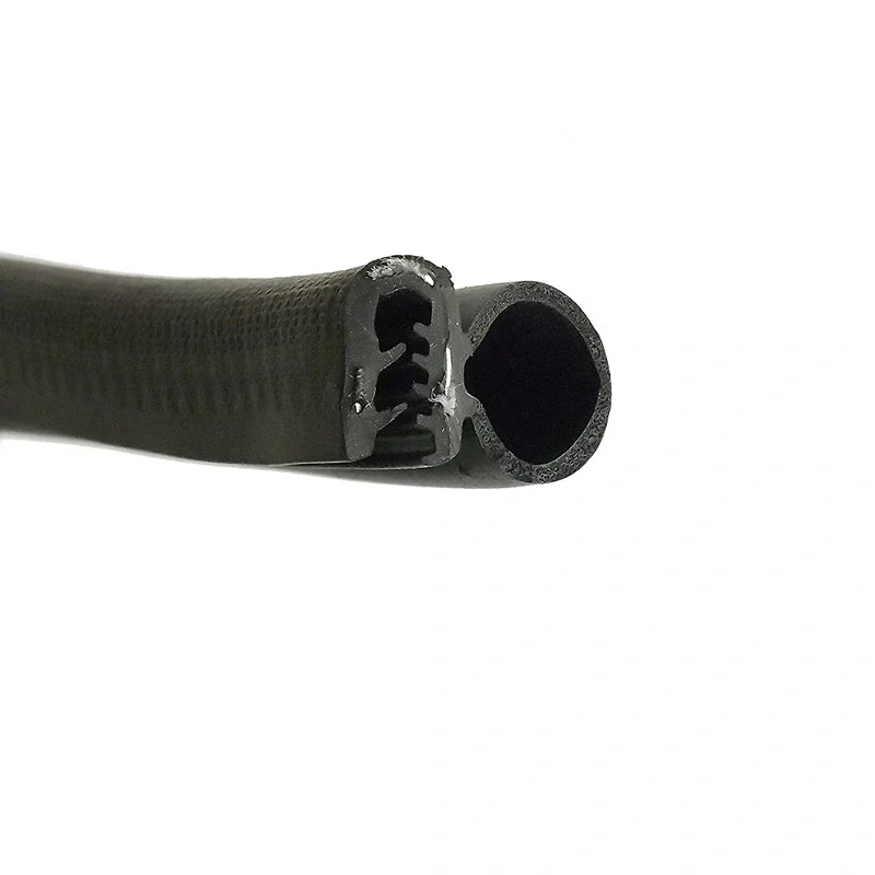 Epdm cinta de espuma de caucho Acerca de la burbuja superior y lateral de la burbuja de sellado de la tira con el esqueleto de b