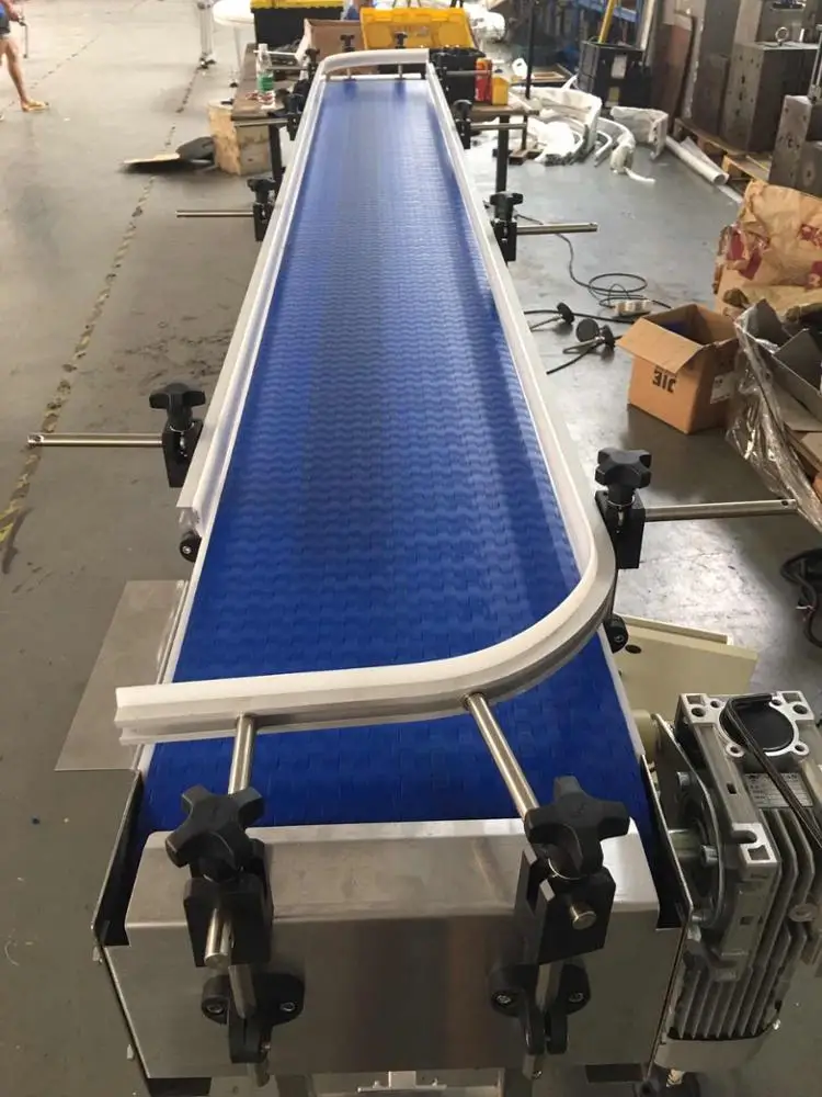 Food grade plastic modular belt conveyor fruit wash conveyor