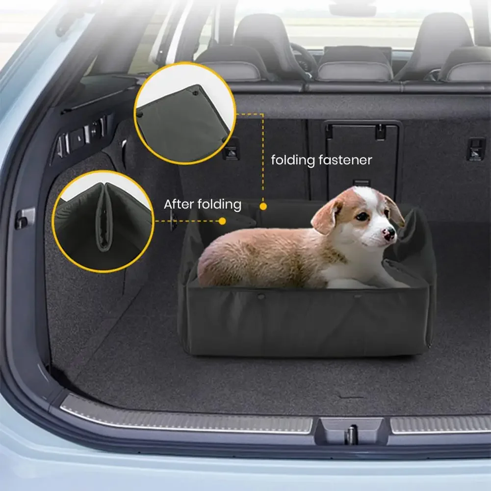 Breathable Pet Pad Waterproof Dog Car Seat Protector Cover Anti-scratch Pet Mat for Travel Foldable Comfortable for Protection