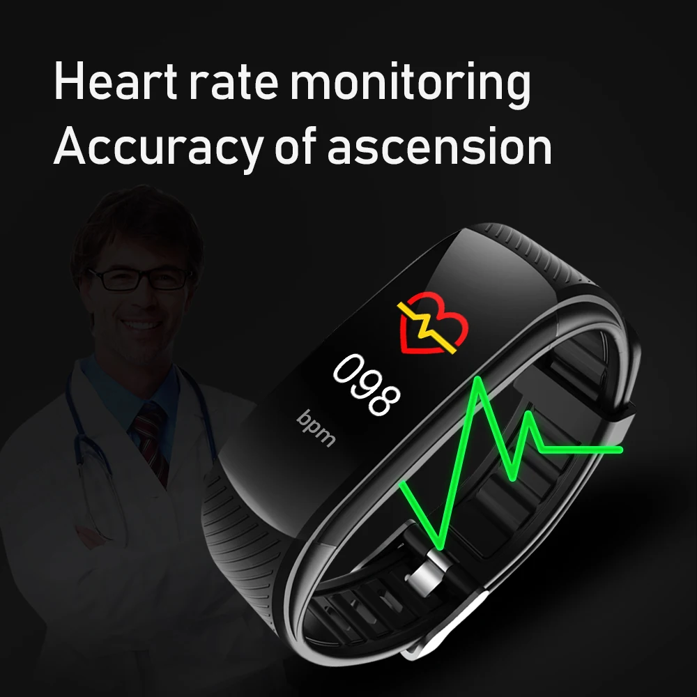 Hot Selling Smart watch Heart Rate Health Fitness Tracker Watch C5S Wristbands CE Rohs Smart Bracelet