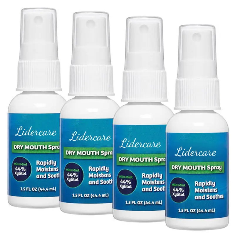 Private Label Organic Moisturizing Smoothing Fresh Breath Mouth Spray For Bad Breath Dry Mouth Spray