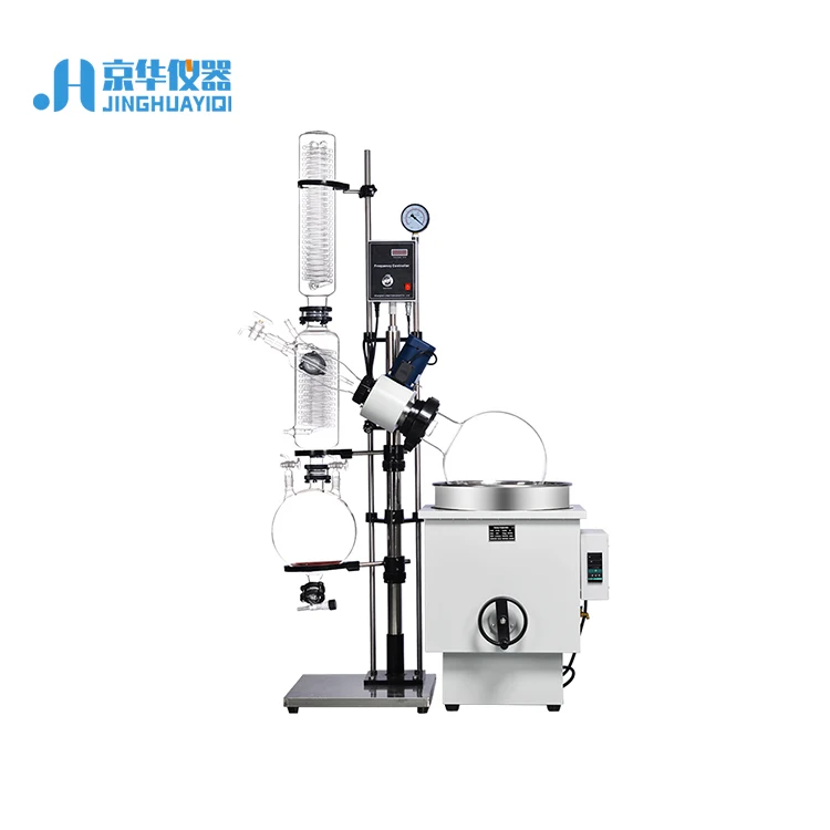 2L 5L 10L 20L 50L 100L Lab Vacuum Pump Crystallizer Rotovap Price Alcohol Essential Oil Distiller Condenser Rotary Evaporator