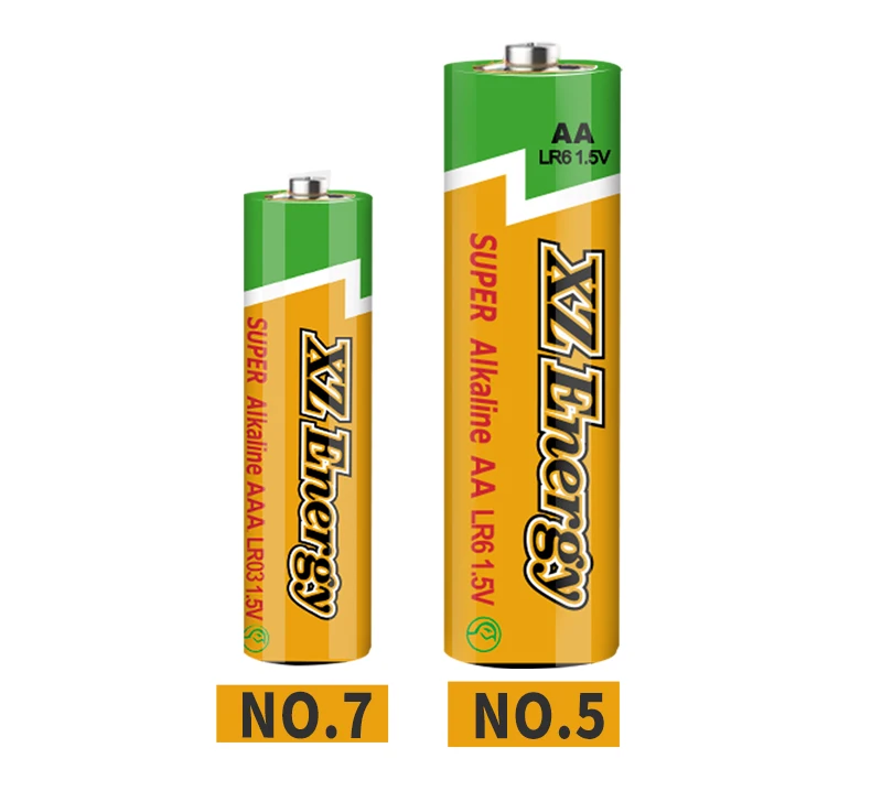 OEM Accepted Primary Batteries LR03 LR6 dry cell kendal battery 1.5V AA AAA Alkaline Battery