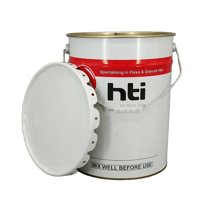 China Factory Customized 25L Chemical Supplies Tinplate Bucket/metal Drum