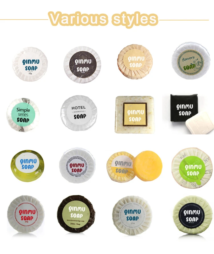 Hotel Bath Soaps And Toiletries 20g Hotel Mini Soap 15g Custom Round Small Soap For Hotels