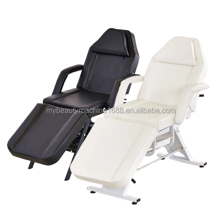 Professional Folding Lightweight hydraulic Massage Bed SPA Massage Table with shelf