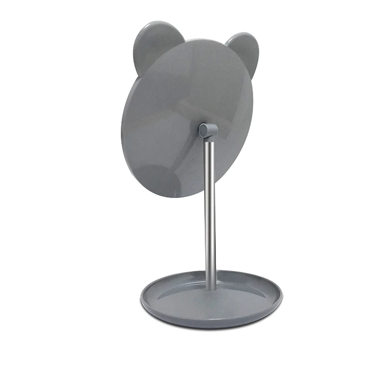 Hot Sale Factory Wholesale Vanity Make Up Mirrors Cute Mirror Stand Folding Cosmetic Beauty Mirror Home Use Women Girl Kids