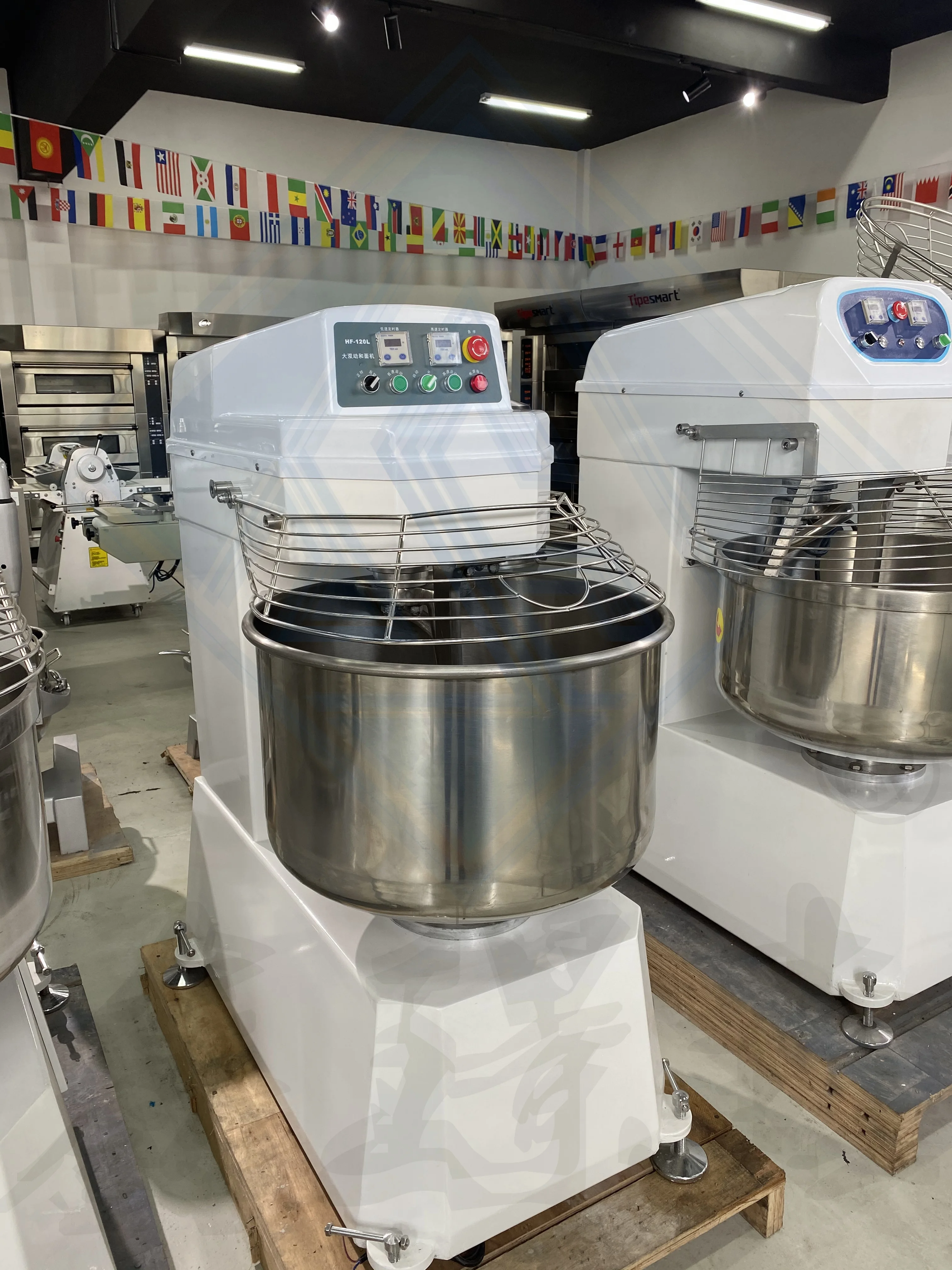 Planetary mixers food & beverage shop planetary mixer bakery machines 10L/15L dough sprial mixer machine