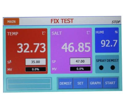 Touch Screen Salt Spray Test Chamber Manufacturers