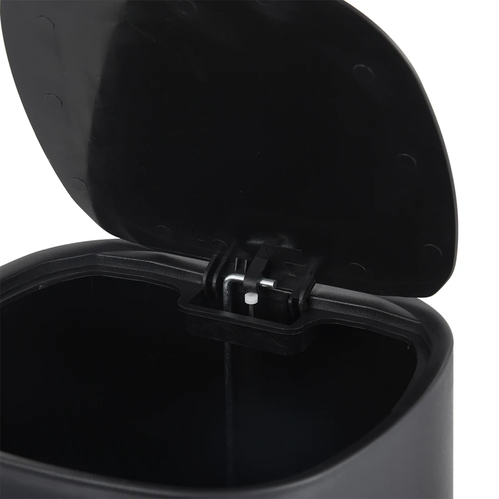 5L bathroom plastic trash bin pedal bin with soft closing