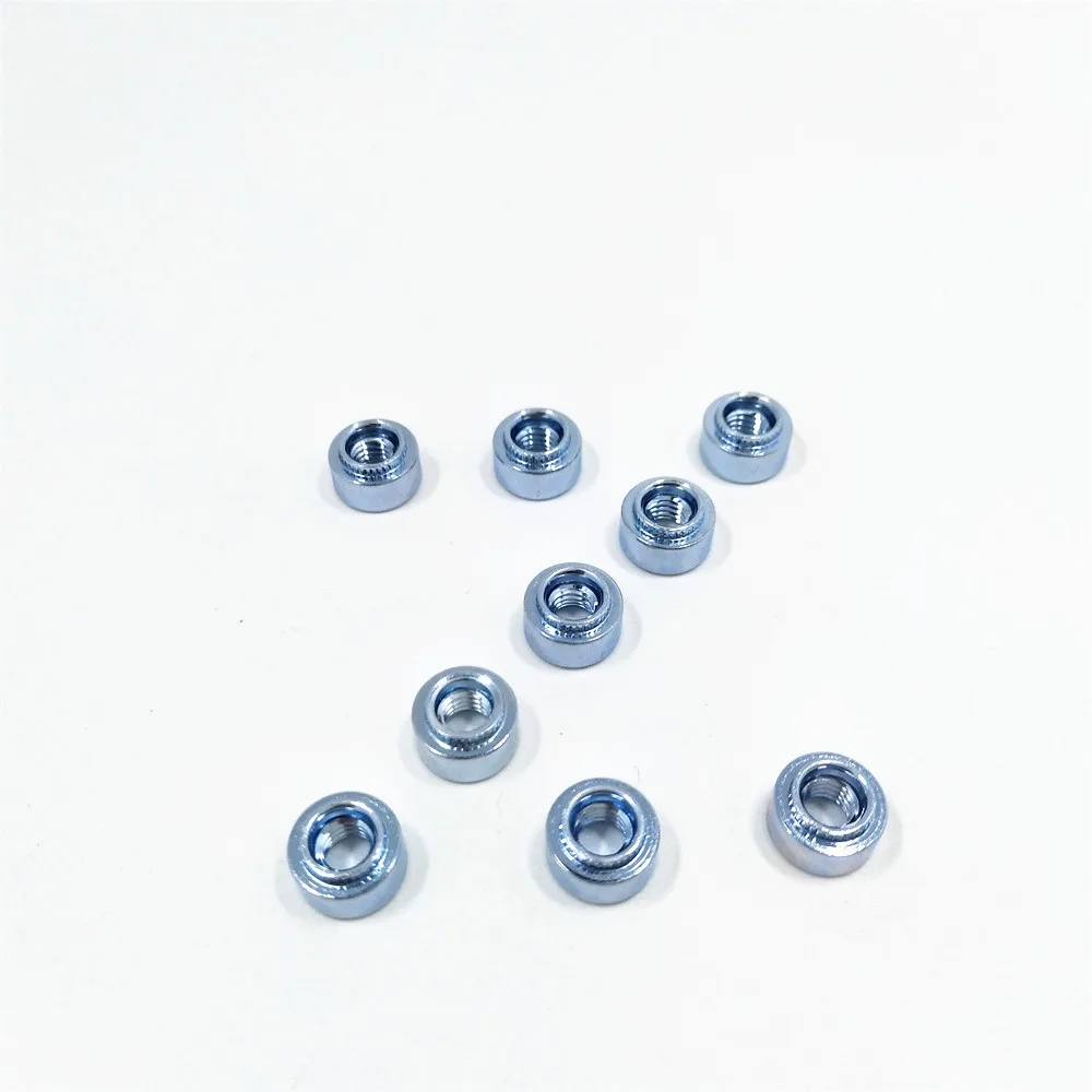 PEM standard Z, ZS, NZ, NZS Knurled Head Self Clinching press fit nuts