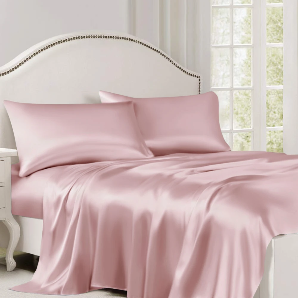 High Quality Luxury Queen Bed Sheet Fabric 25MM 100% Pure Silk Charmeuse Satin Wide Fabric