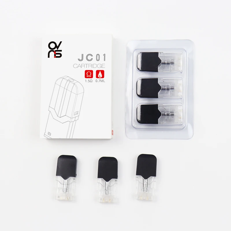  Оригинальные капсулы OVNS JC01 J с керамическими и хлопковыми катушками для набора электронных сигарет