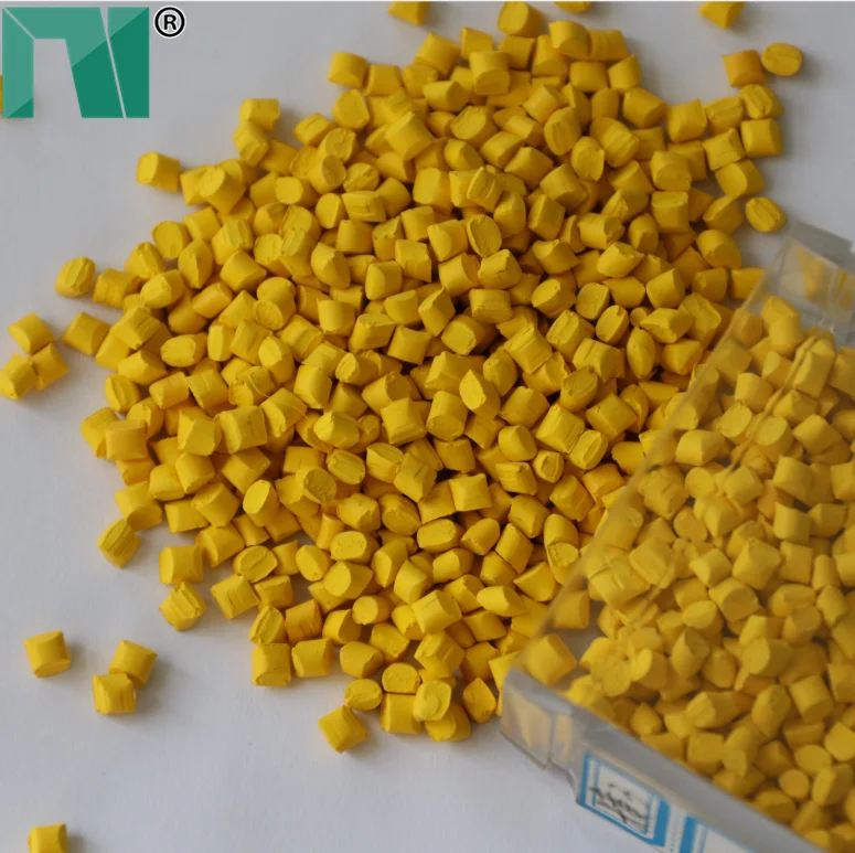 Yellow color masterbatch polymer  for injection molding