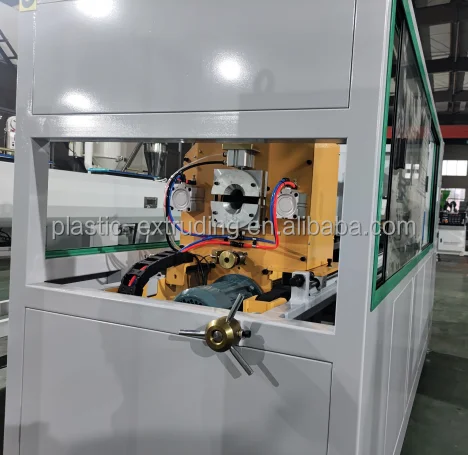 PP PE HDPE extrusion line from Chinese manufacturer high quality fully automatic hdpe pe pipe production line